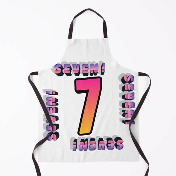 Item preview, SEVEN | F.R.I.E.N.D.S. Design Sticker, Pin, Shirt etc. designed and sold by eggface.sandwich.