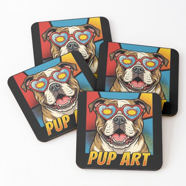 Item preview, Pop Art English Bulldog Retro Dog designed and sold by k3rstman1.