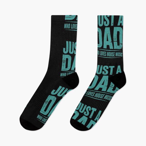 Item preview, Just a Dad Who Loves House Music – DJ Father Vibes designed and sold by TipTop GFX.