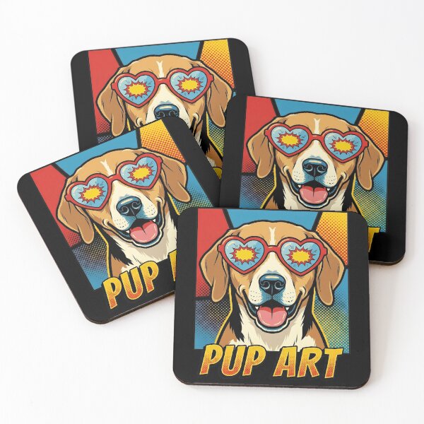 Item preview, Pop Art English Foxhound Retro Dog designed and sold by k3rstman1.