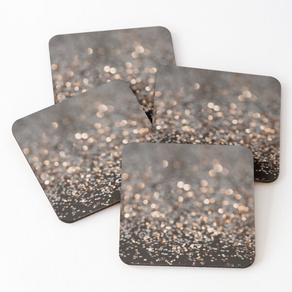 Item preview, Rose Gold Bokeh Glam 1 (Photo of Glitter Only - Not Reflective) designed and sold by Anita's & Bella's Art.