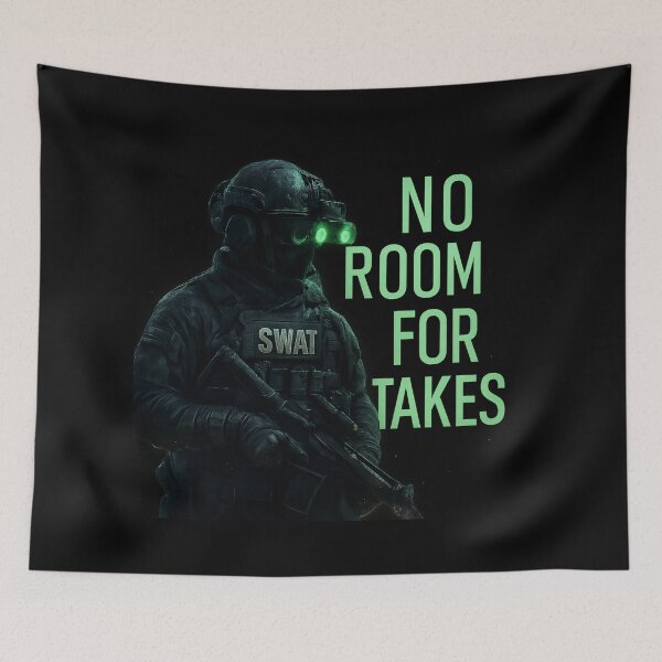 Item preview, Elite SWAT Operator - Night Mission Tactical Art designed and sold by MKreative Studio.