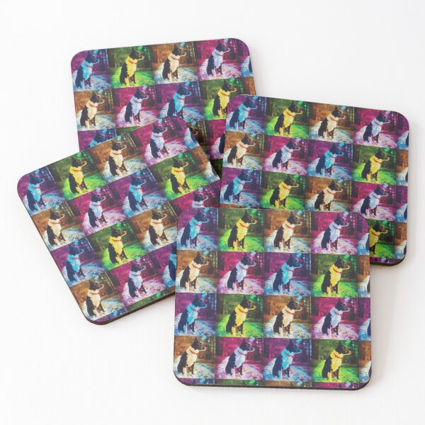 Item preview, Tess Border Collie Dog Artwork designed and sold by SteevieStuff.