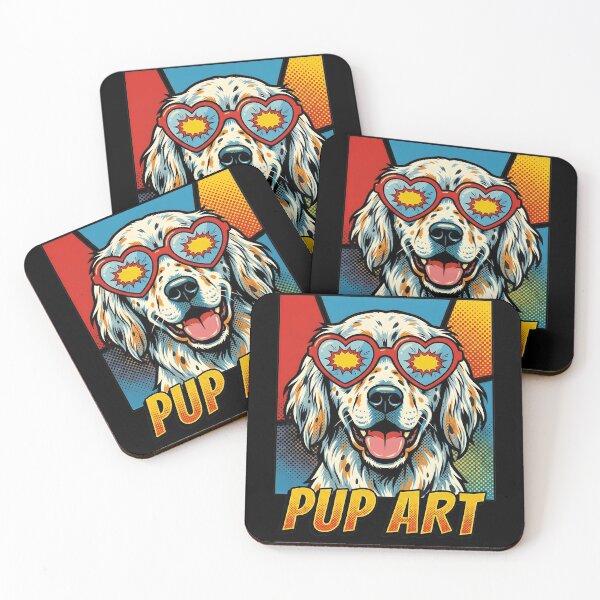 Item preview, Pop Art English Setter Retro Dog designed and sold by k3rstman1.