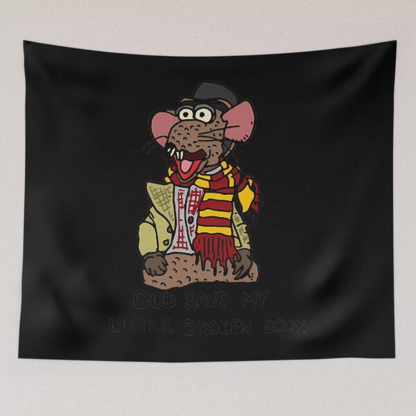 Item preview,  Muppet Christmas Carol - Rizzo'S Little Broken Body God Save My Little Broken Body  designed and sold by mario shehab.