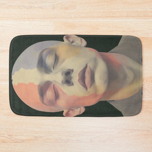 Item preview, Painted man with closed eyes designed and sold by Mianku | Für das Leben.