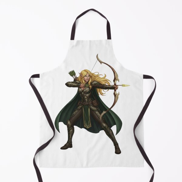 Item preview, High Elf Ranger Archer - Woodland Guardian - Fantasy RPG Art designed and sold by SlomianyPisarz.