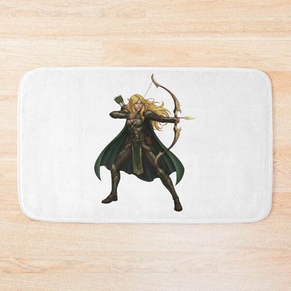 Item preview, High Elf Ranger Archer - Woodland Guardian - Fantasy RPG Art designed and sold by SlomianyPisarz.