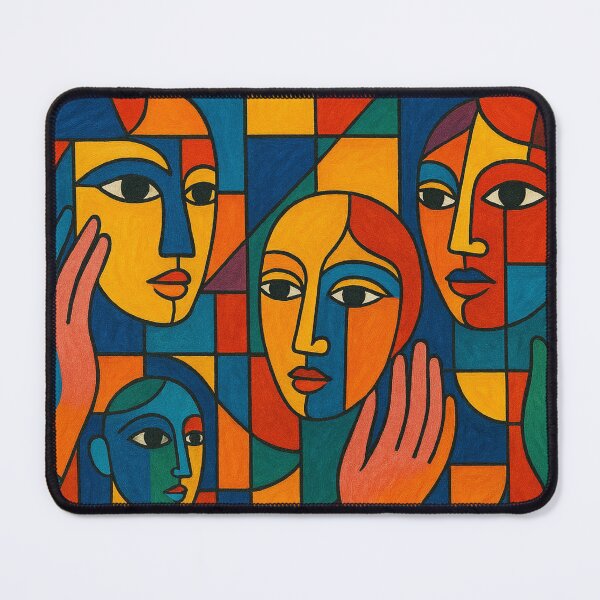 Item preview, Faces and hands in colors and geometry designed and sold by Sigtrix.