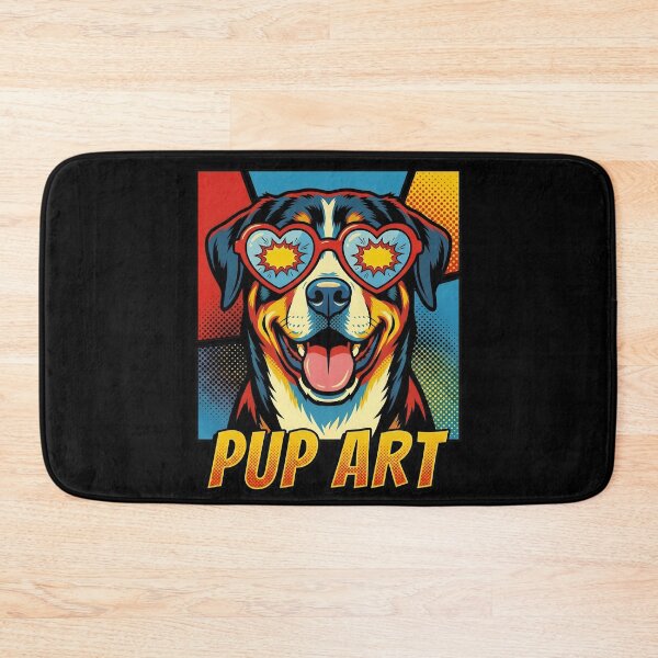 Artikelvorschau, Pop Art Entlebucher Sennenhund Retro Hund entworfen und verkauft von k3rstman1.