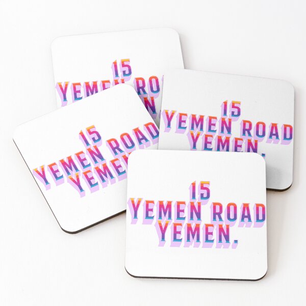 Item preview, 15 Yemen Road | F.R.I.E.N.D.S. Design Sticker, Pin, Shirt etc. designed and sold by eggface.sandwich.