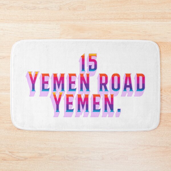Item preview, 15 Yemen Road | F.R.I.E.N.D.S. Design Sticker, Pin, Shirt etc. designed and sold by eggface.sandwich.