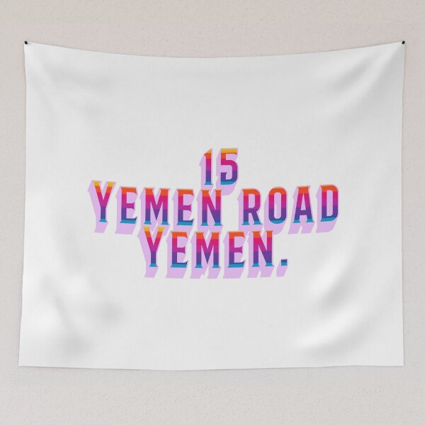 Item preview, 15 Yemen Road | F.R.I.E.N.D.S. Design Sticker, Pin, Shirt etc. designed and sold by eggface.sandwich.