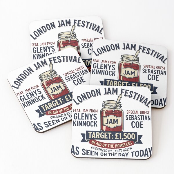 Item preview, London Jam Festival as Advertised on The Day Today designed and sold by loganferret.