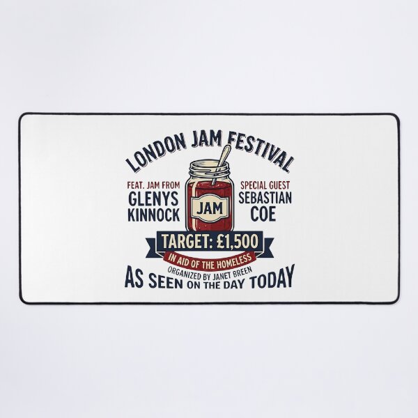 Item preview, London Jam Festival as Advertised on The Day Today designed and sold by loganferret.