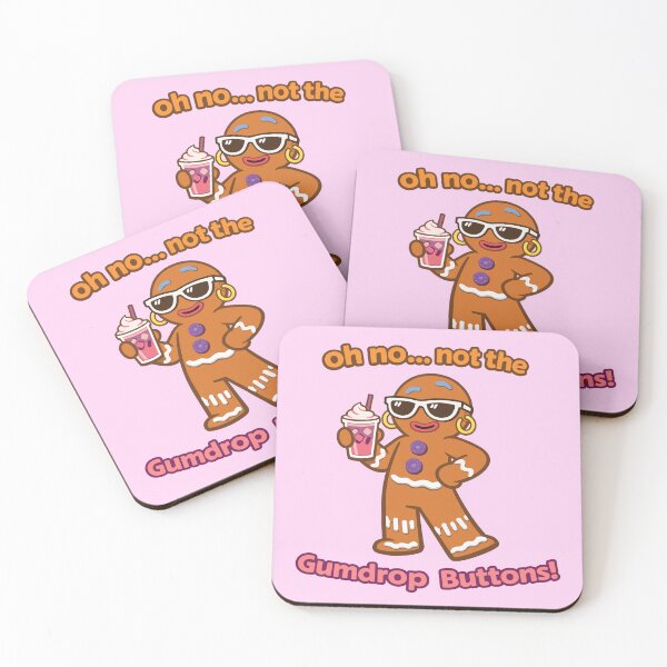 Item preview, Not the Gumdrop Buttons! - Baddie Gingy The Gingerbread Man from Shrek. designed and sold by Summer Johnson.
