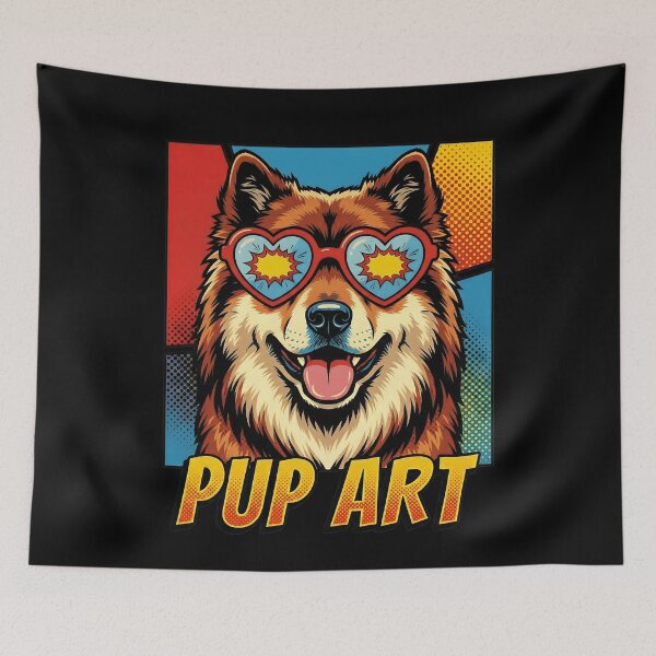 Item preview, Pop Art Eurasier Retro Dog designed and sold by k3rstman1.