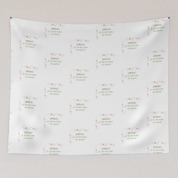 Item preview, Spring Return of Magic | Mystical Nature Quote designed and sold by YvkafromPoland.