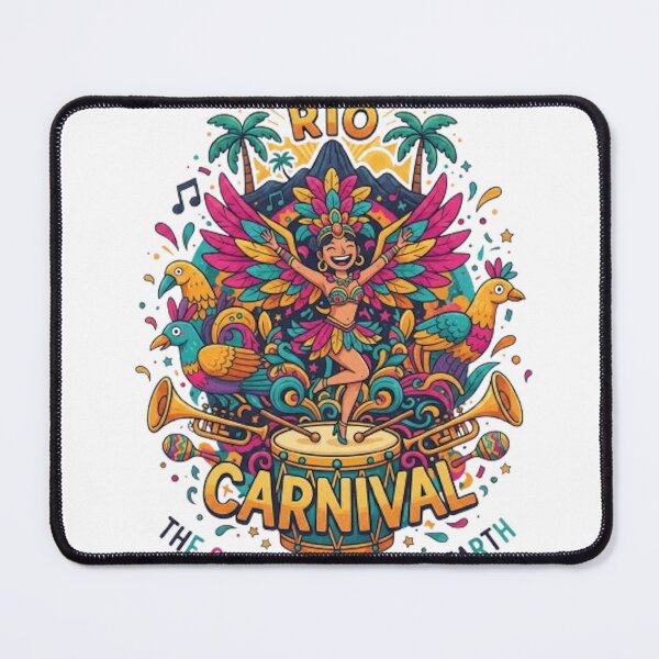 Aperçu de l'œuvre CARNAVAL DE RIO créée et vendue par likbatonboot.