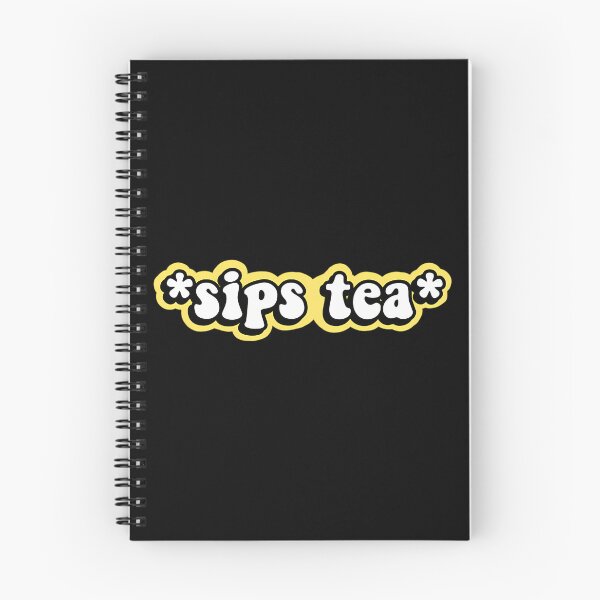 Item preview, Sips Tea Funny Quote designed and sold by tctyyoztse23.