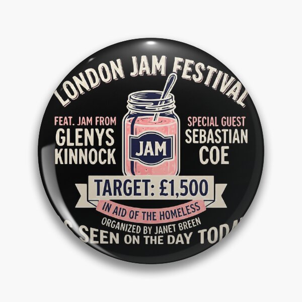 Item preview, London Jam Festival as Advertised on The Day Today designed and sold by loganferret.