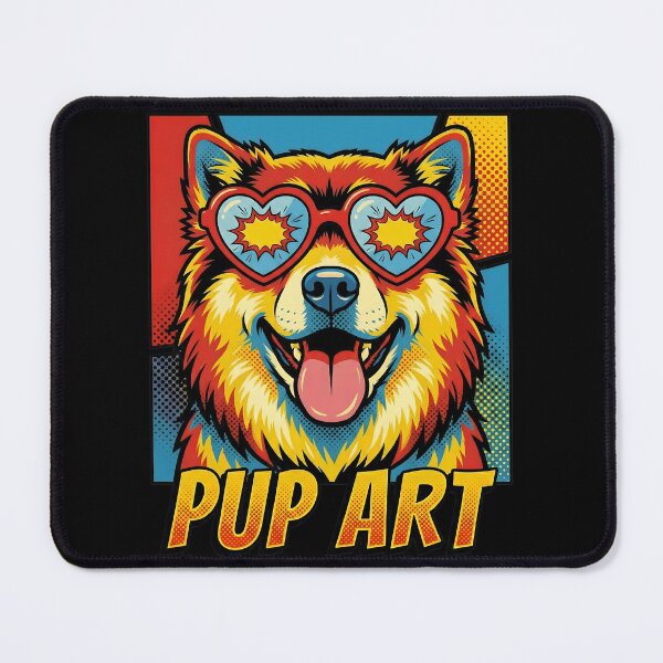 Item preview, Pop Art Finnish Lapphund Retro Dog designed and sold by k3rstman1.