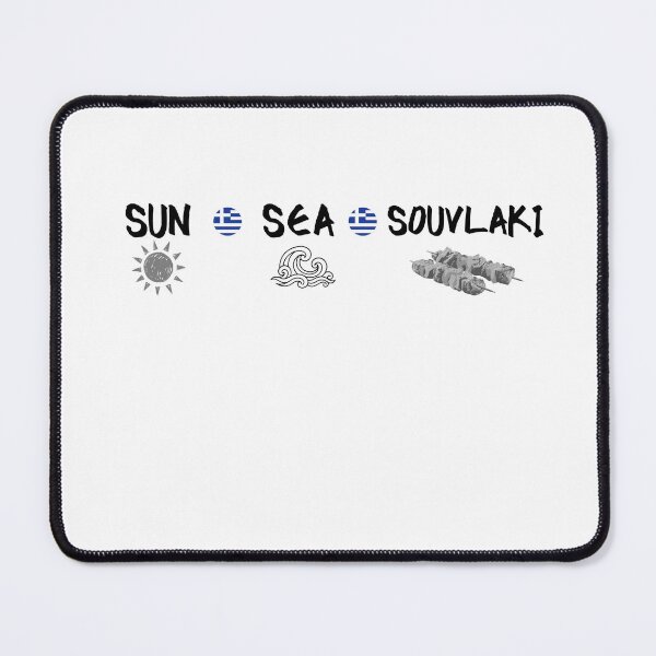 Item preview, Sun Sea Souvlaki Greek Vacation designed and sold by ElChaposTees.