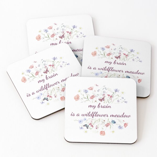 Item preview, Wildflower Meadow Brain | ADHD Autism Aesthetic designed and sold by YvkafromPoland.