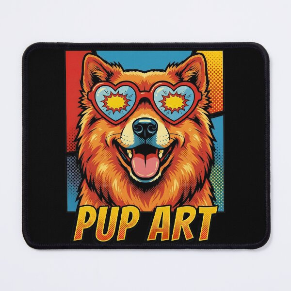 Item preview, Pop Art Finnish Spitz Retro Dog designed and sold by k3rstman1.