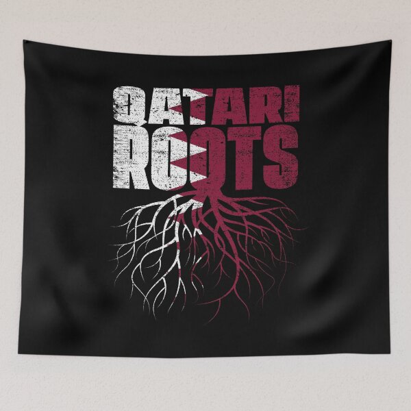 Item preview, Qatari Roots Qatar Heritage Flag designed and sold by GabbyKash.