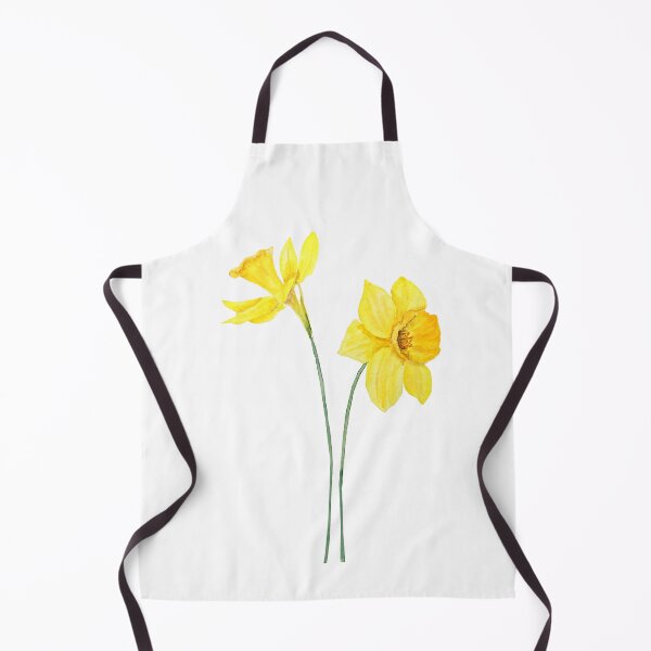 Item preview, hand painted yellow daffodils watercolor painting designed and sold by SelenePaintings .