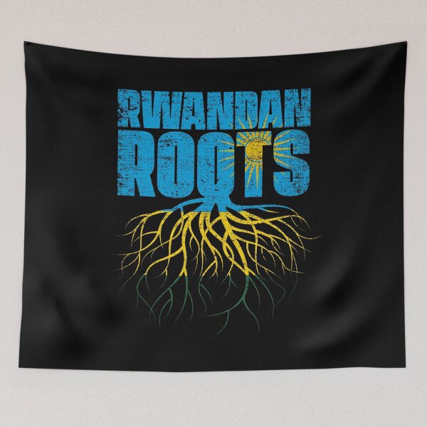 Item preview, Rwandan Roots Rwanda Heritage Flag designed and sold by GabbyKash.
