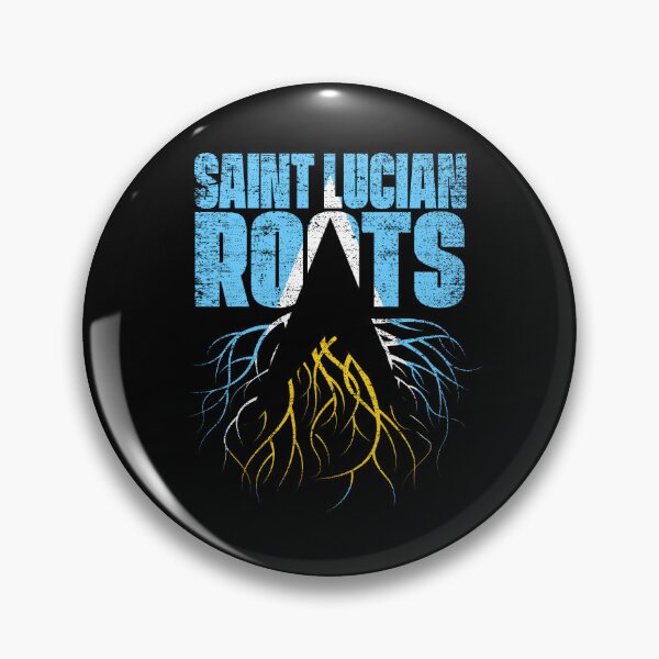Item preview, Saint Lucian Roots Saint Lucia Heritage Flag designed and sold by GabbyKash.