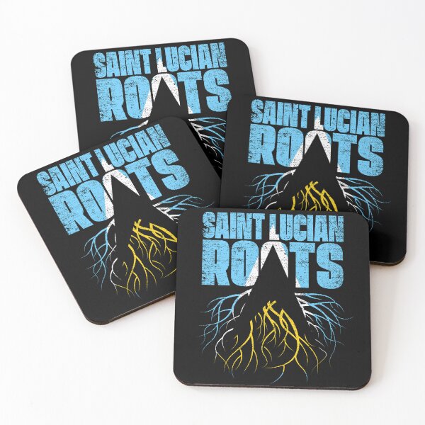 Item preview, Saint Lucian Roots Saint Lucia Heritage Flag designed and sold by GabbyKash.