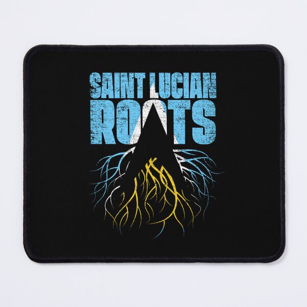 Item preview, Saint Lucian Roots Saint Lucia Heritage Flag designed and sold by GabbyKash.