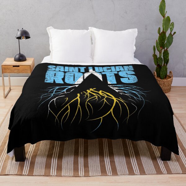 Item preview, Saint Lucian Roots Saint Lucia Heritage Flag designed and sold by GabbyKash.