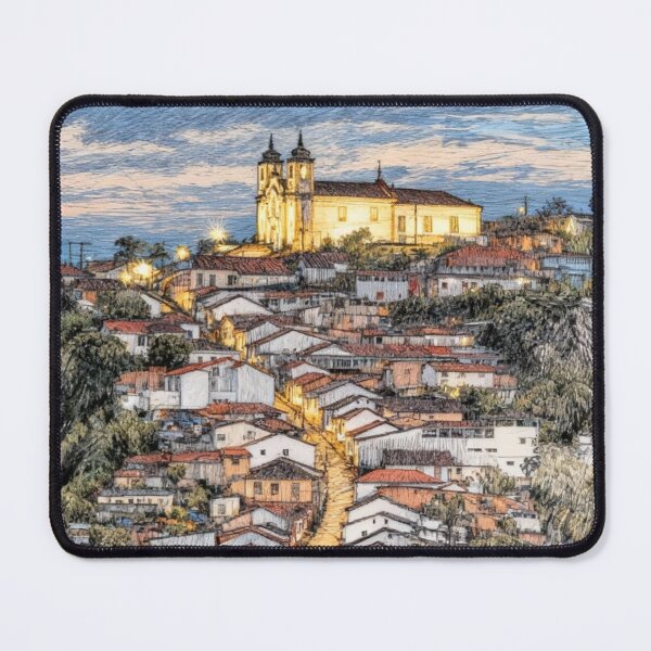 Item preview, Church of Santa Efigênia, Ouro Preto, Brazil designed and sold by sid1802.