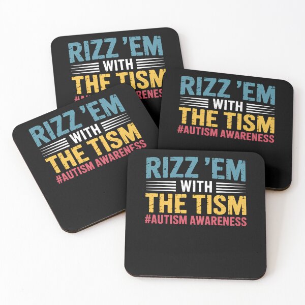 Item preview, rizz em with The tism Funny Autism Awareness designed and sold by sterabamineh.