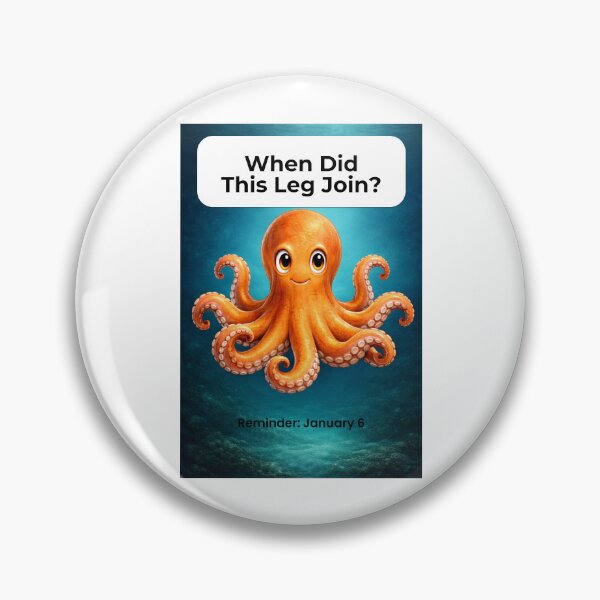 Item preview, Octopus Joke – January 6 Gift designed and sold by ariksworld.