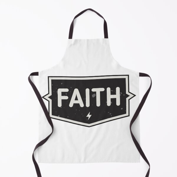 Item preview, Faith Christian Minimal Typography Badge designed and sold by StickifyArt.