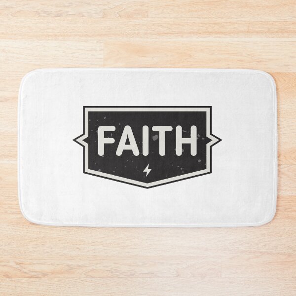 Item preview, Faith Christian Minimal Typography Badge designed and sold by StickifyArt.