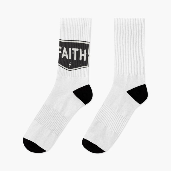 Item preview, Faith Christian Minimal Typography Badge designed and sold by StickifyArt.
