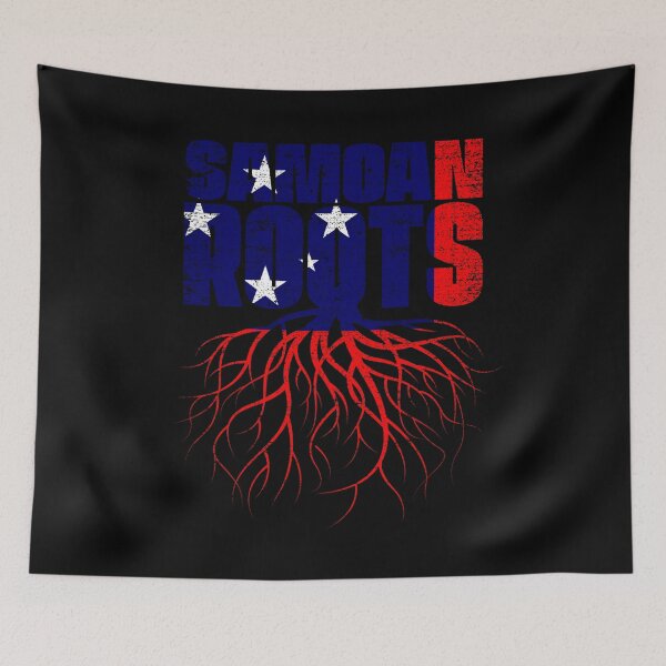 Item preview, Samoan Roots Samoa Heritage Flag designed and sold by GabbyKash.