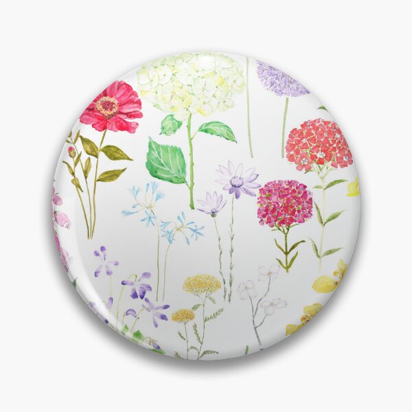 Item preview, colorful botanical flowers collection 2020 designed and sold by ColorandColor.