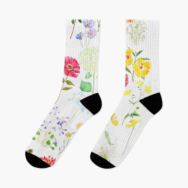 Item preview, colorful botanical flowers collection 2020 designed and sold by ColorandColor.