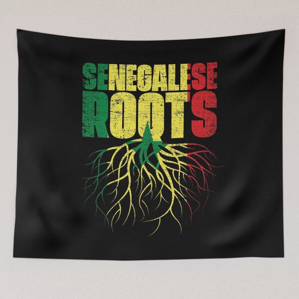 Item preview, Senegalese Roots Senegal Heritage Flag designed and sold by GabbyKash.