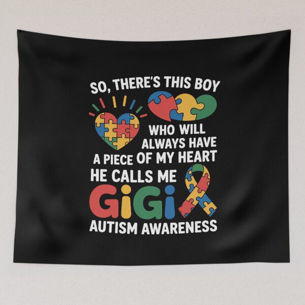 Item preview, So There Is A Boy Gigi Autistic Proud Autism designed and sold by sterabamineh.