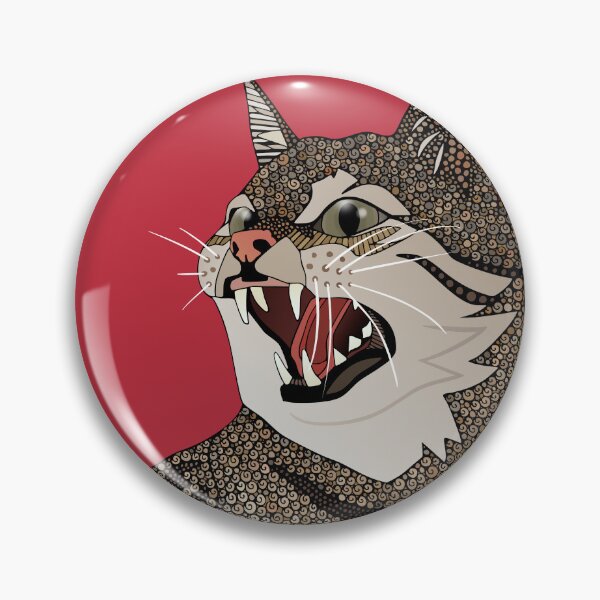 Item preview, Indian desert cat scarlet designed and sold by scrummy.