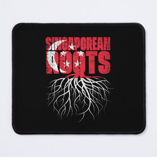Item preview, Singaporean Roots Singapore Heritage Flag designed and sold by GabbyKash.
