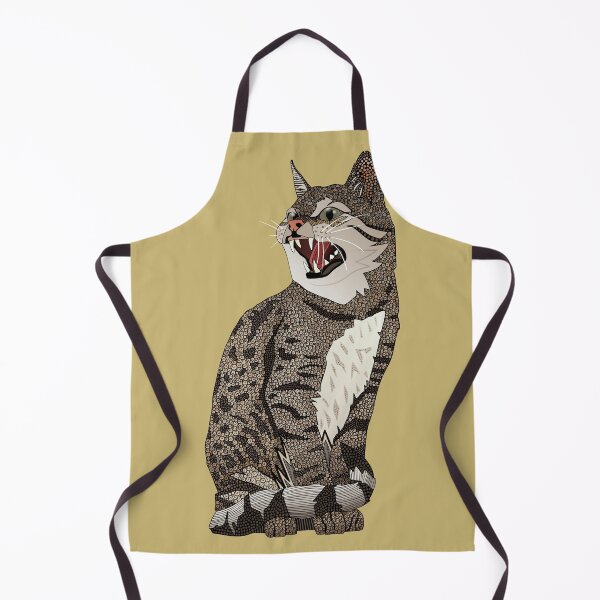 Item preview, Indian desert cat pale gold designed and sold by scrummy.